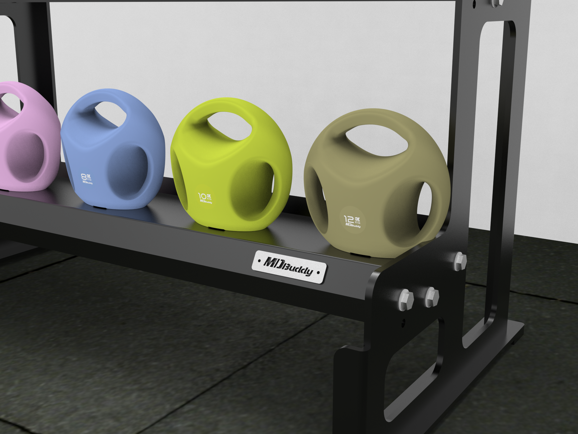 MDBuddy | MD6251 KETTLEBELL RACK