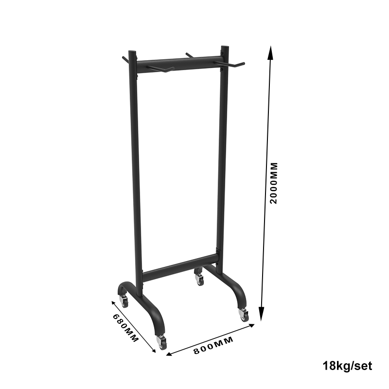 Free Standing Mat Rack MDBuddy storage rack